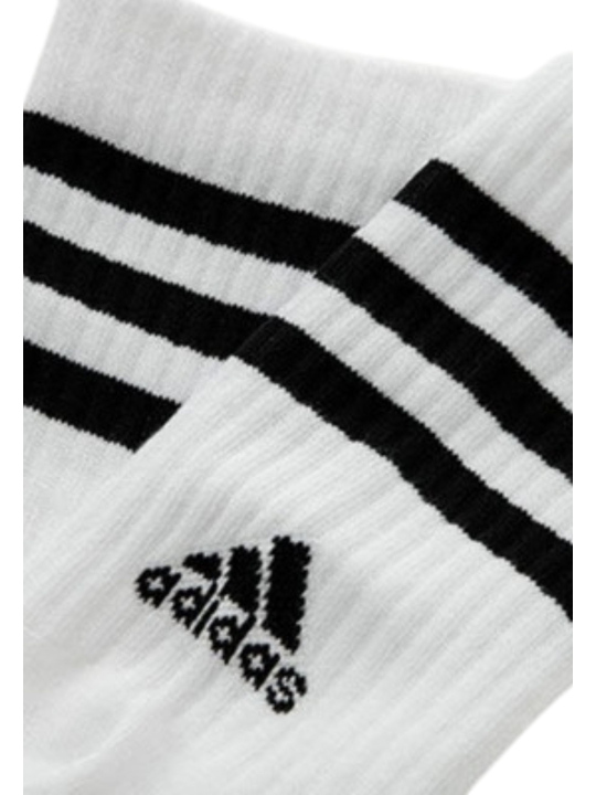 3-Stripes Gepolsterte Crew-Socken – 3 Paare