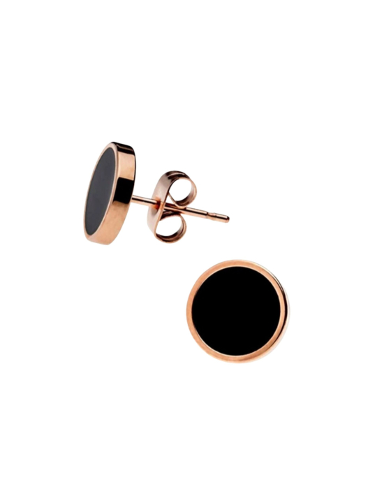 Clous d’Oreilles Ronds en Acier Inoxydable 10 mm