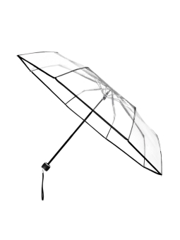 Parapluie Transparent – Ouverture Manuelle – Résistant au Vent – Transparent