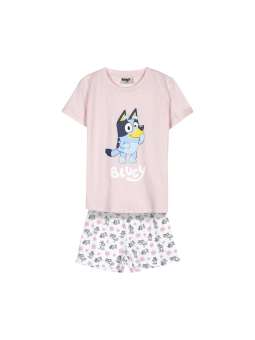 Bluey Schlafanzug kurz – Pink