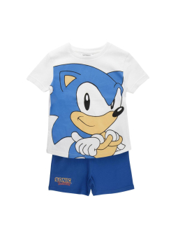 Sonic Shorty Pyjama – Wit