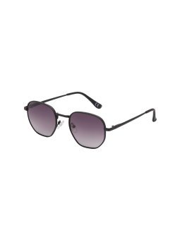 Lunettes de soleil Solo-Solis Retro Rectangle – Noir