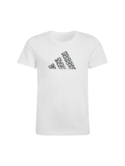 T-shirt Animal Print Graphic – Blanc