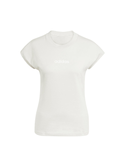 T-Shirt Linear Cotton T-Shirt – Blanc