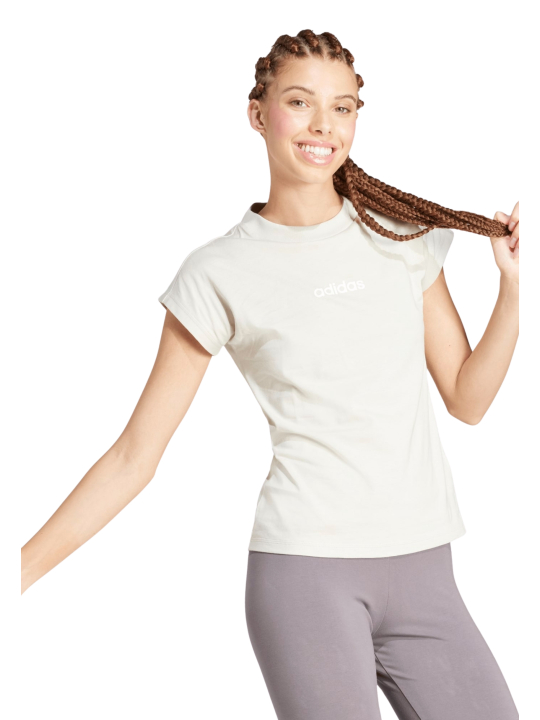 Adidas Performance JC5819 Linear Cotton T-Shirt | Diademita