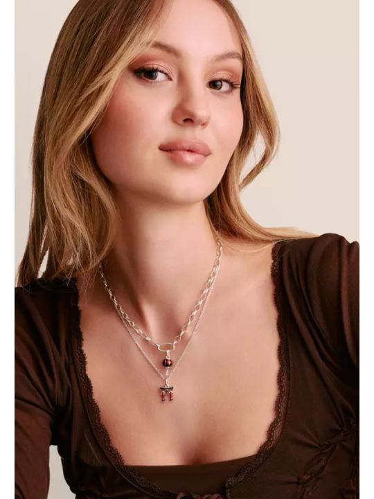 Torii Connect Silver Charm Pendant