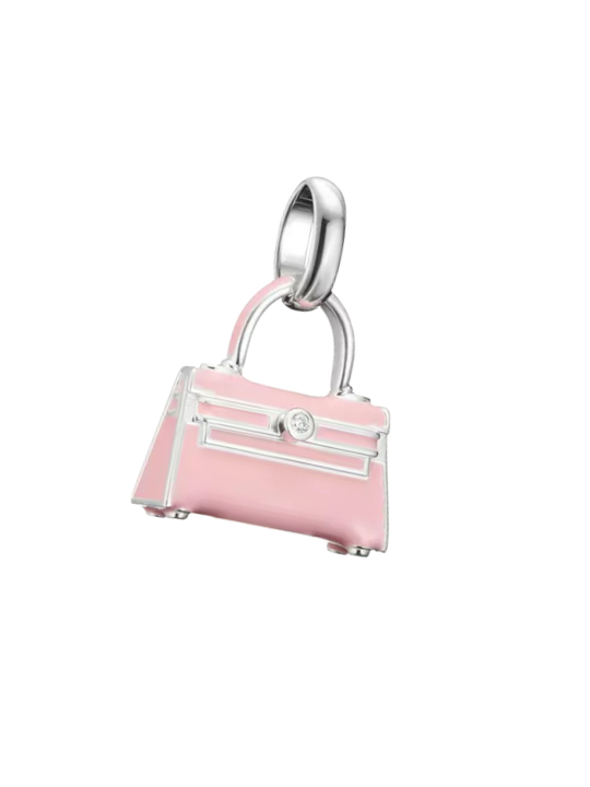Silver Charm Pendant Handbag Connect