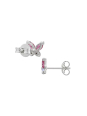 Butterfly Sterling Silver Ear Studs