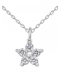 Collier Flower Sterling Silver Necklace