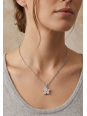 Flower Sterling Silver Necklace