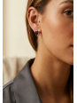 Maxte HG-JB18911-N1 Heart Sterling Silver Huggie Hoops | Diademita