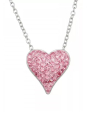 Heart Childrens Sterling Silver Necklace