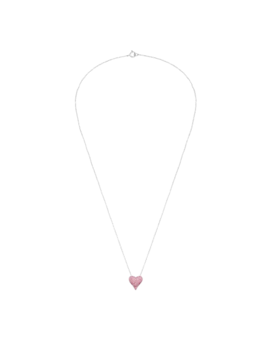 Heart Childrens Sterling Silver Necklace