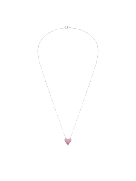 Heart Childrens Sterling Silver Necklace