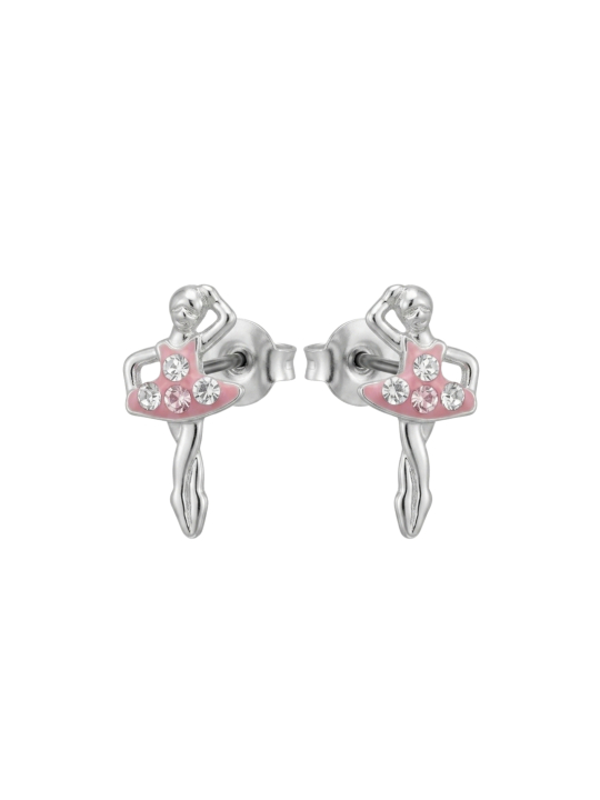 Boucles d Oreilles Silver Plated Brass Ear Studs