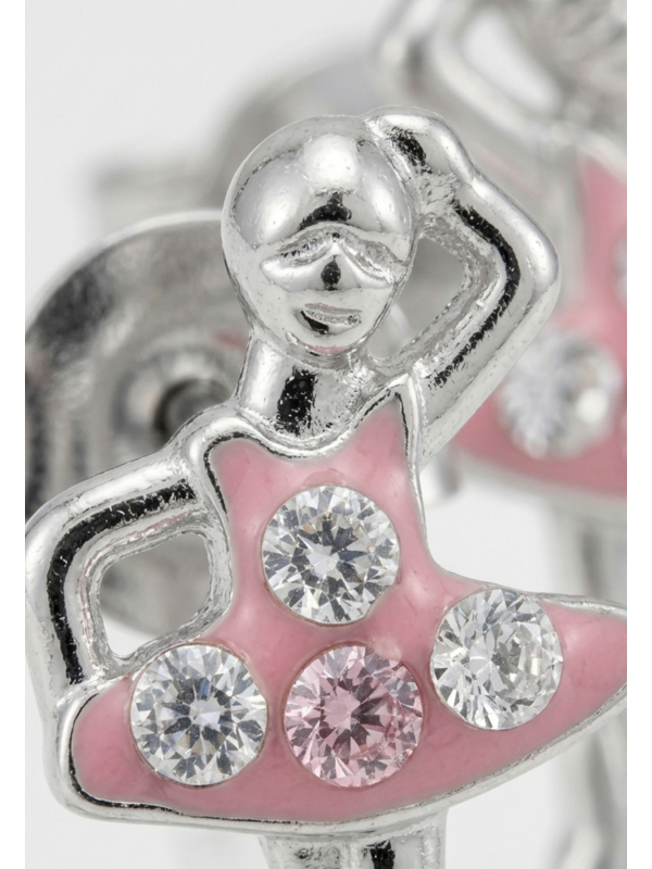 Boucles d Oreilles Silver Plated Brass Ear Studs