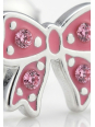 Maxte ES-BR-JB19235-N1-LRS Silver Plated Brass Ear Studs | Diademita