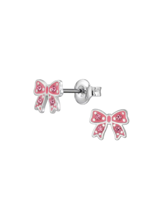 Maxte ES-BR-JB19235-N1-LRS Silver Plated Brass Ear Studs | Diademita