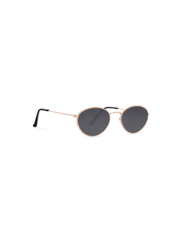 The Aurelia Oval Classic Metal Frame Sunglasses