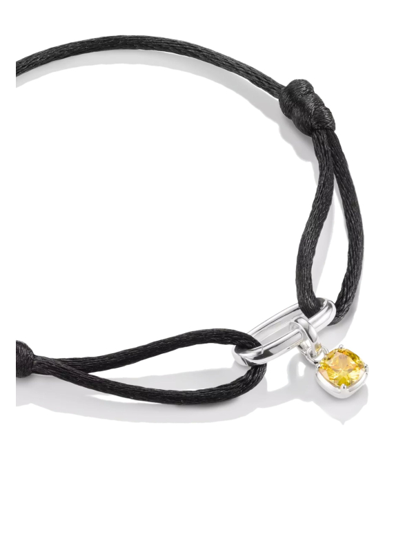 Thomas Sabo C1210-001-11-L24V Silver Textile Bracelet… | Diademita