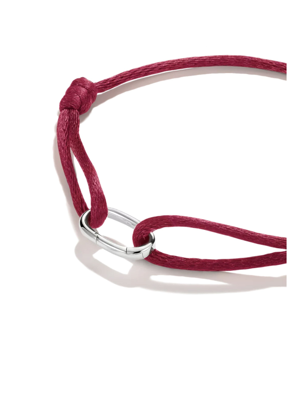 Thomas Sabo C1210-001-50-L24V Silver Textile Bracelet… | Diademita