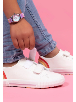 TK0148 Tikkers Montre Pedagogique Enfant Velcro Licorne | Diademita