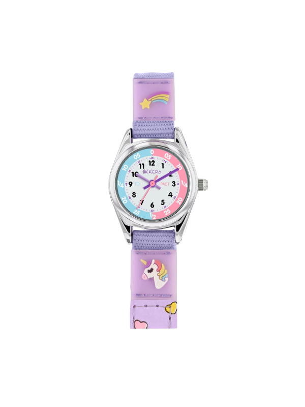TK0148 Tikkers Kinderhorloge Leerhorloge Klittenband… | Diademita