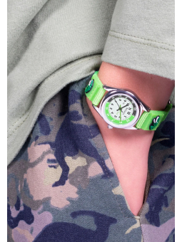 Tikkers Montre Pedagogique Enfant Velcro Licorne