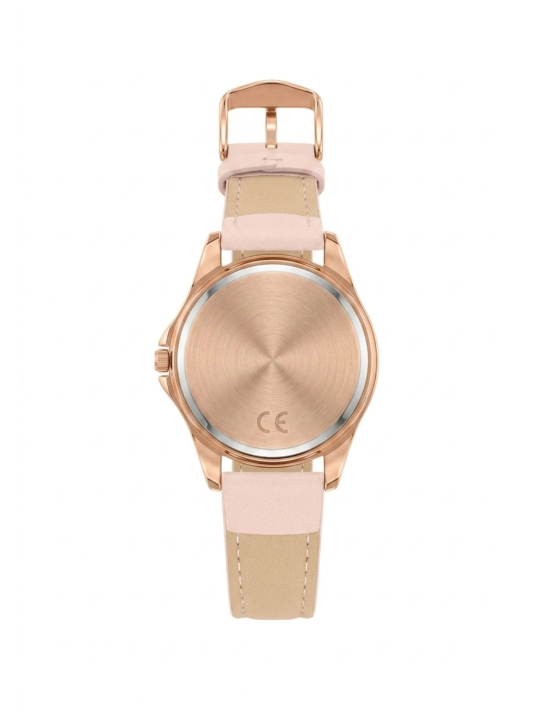 TK0176 Tikkers Kinderhorloge Glitter Roze Kunstlederen… | Diademita