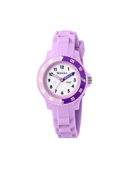 Tikkers Montre Pedagogique Enfant Silicone Noir Vert