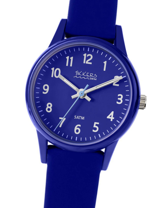 TK0219 Tikkers Montre Enfant Etanche Silicone Bleu Marine | Diademita