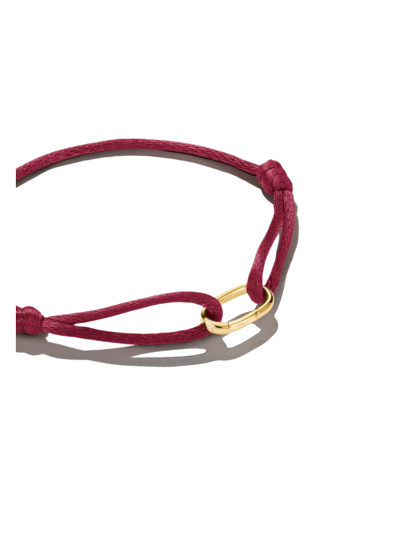 C1210-413-50-L24V Thomas Sabo Bracelet Textile Rouge… | Diademita