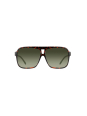 Maxte NDL8208 Lunettes De Soleil Carrées Grandes Havana | Diademita