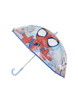 Spidey Transparent Bubble Manual Umbrella POE Kids