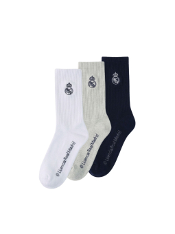 Cerda 2900003437 Real Madrid Socks 3-Pack | Diademita