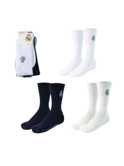 Cerda 2900003438 Chaussettes Real Madrid Lot de 3 | Diademita