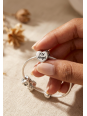 Maxte BD-JB4759-OX Silver Heart Angel Bead Charm | Diademita