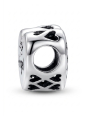 Maxte BD-JB4759-OX Silver Heart Angel Bead Charm | Diademita