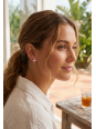 Maxte ES-APS1930-N2 Childrens Silver Flamingo Ear Studs… | Diademita