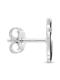 Maxte ES-APS4995-N1 Childrens Silver Fox Ear Studs With… | Diademita