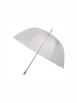 Regenschirm - Transparent - Manuelle Öffnung - Winddicht - 102 cm – Transparent