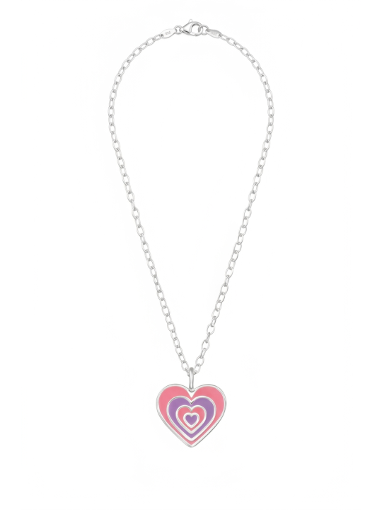 Maxte FORZ25-39CM-TOP-JB18519-N1 Kinder-Halskette Herzen… | Diademita
