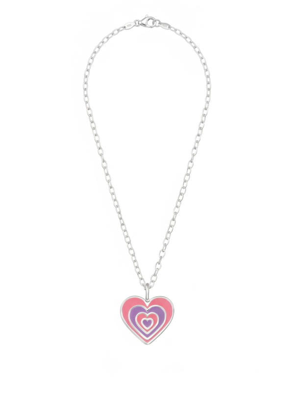 Maxte FORZ25-39CM-TOP-JB18519-N1 Kinder-Halskette Herzen… | Diademita