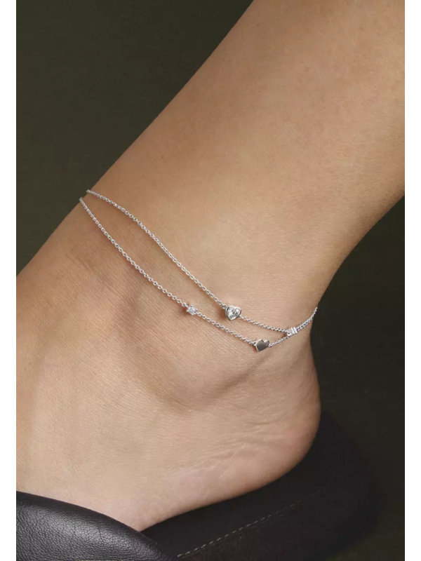 Thomas Sabo AK0040-M02-14-L27V Silver-Plated Heart &… | Diademita