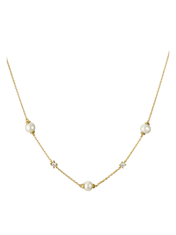 Thomas Sabo KE2120-M01-14-L45V Collier Plaqué Or avec… | Diademita