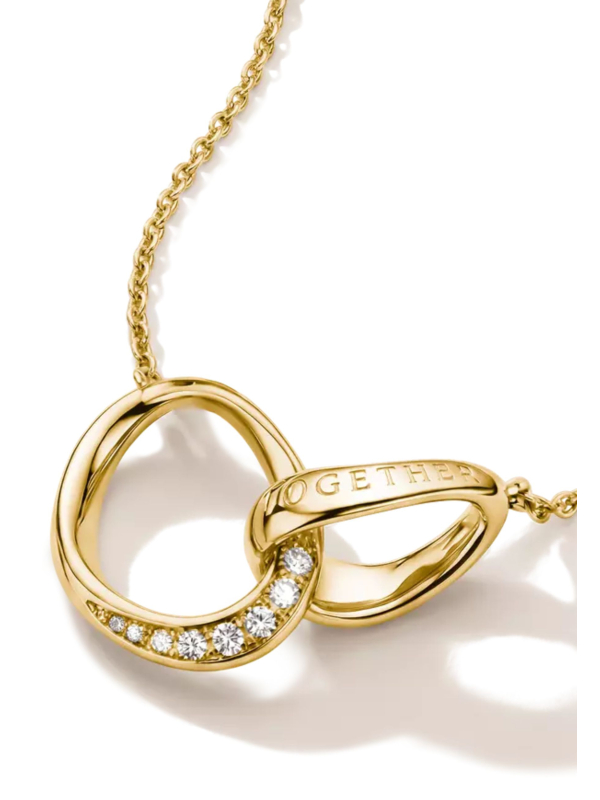 Thomas Sabo KE2378-M01-14-L45V Vergulde Together Ketting… | Diademita