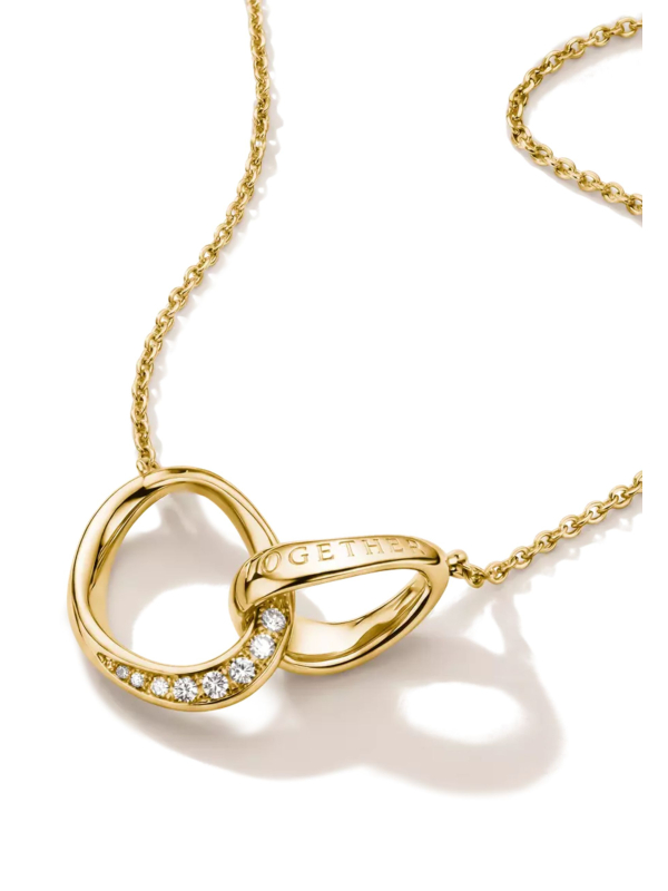 Thomas Sabo KE2378-M01-14-L45V Vergulde Together Ketting… | Diademita
