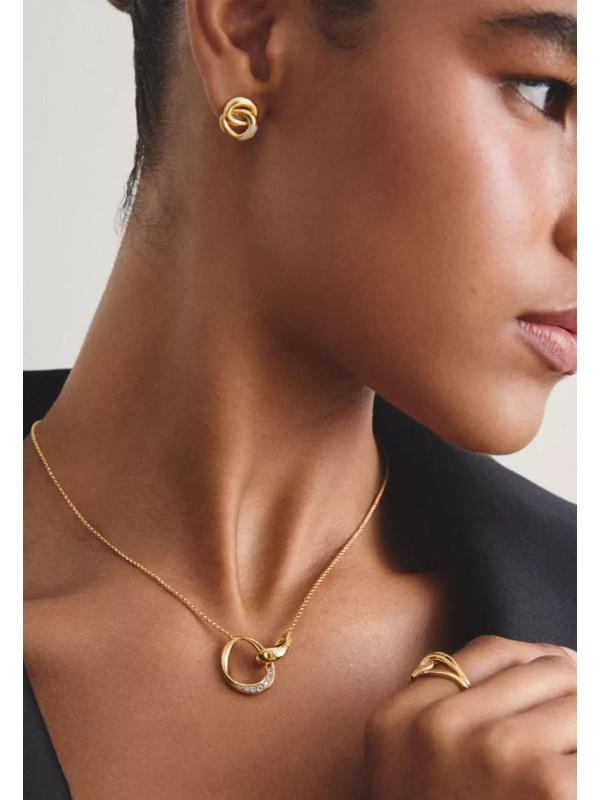Thomas Sabo KE2378-M01-14-L45V Vergulde Together Ketting… | Diademita