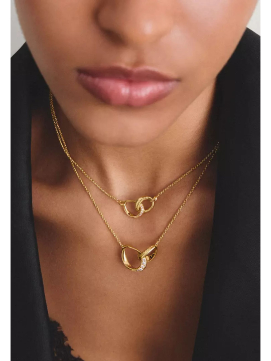 Thomas Sabo KE2378-M01-14-L45V Vergulde Together Ketting… | Diademita
