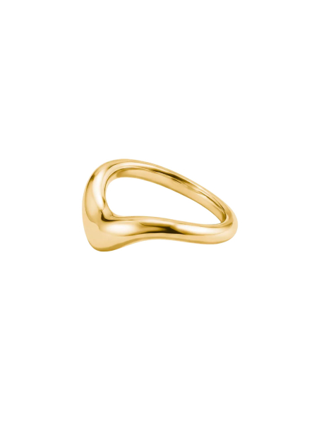 Thomas Sabo TR2544-M01-39 Vergoldeter Geschwungener Ring… | Diademita
